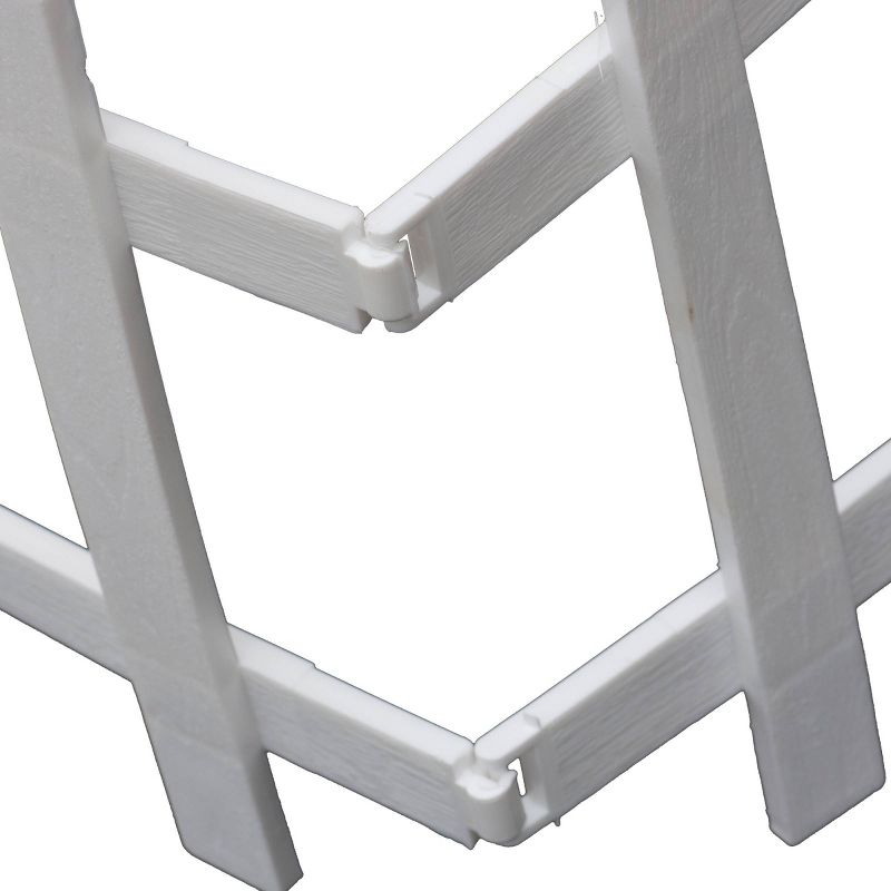 13" Cape Cod Style Decorative Fencing , 18 Pc - White - Emsco