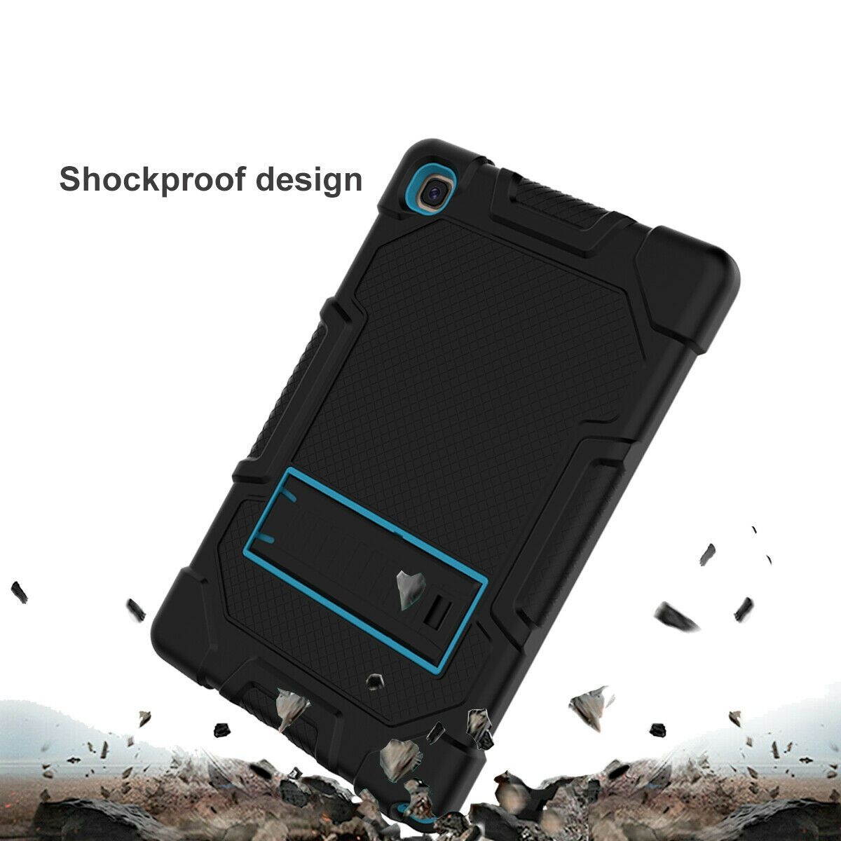 Samsung Galaxy Tab A7 10.4 ase Hybrid Heavy Duty Armor Stand Cover