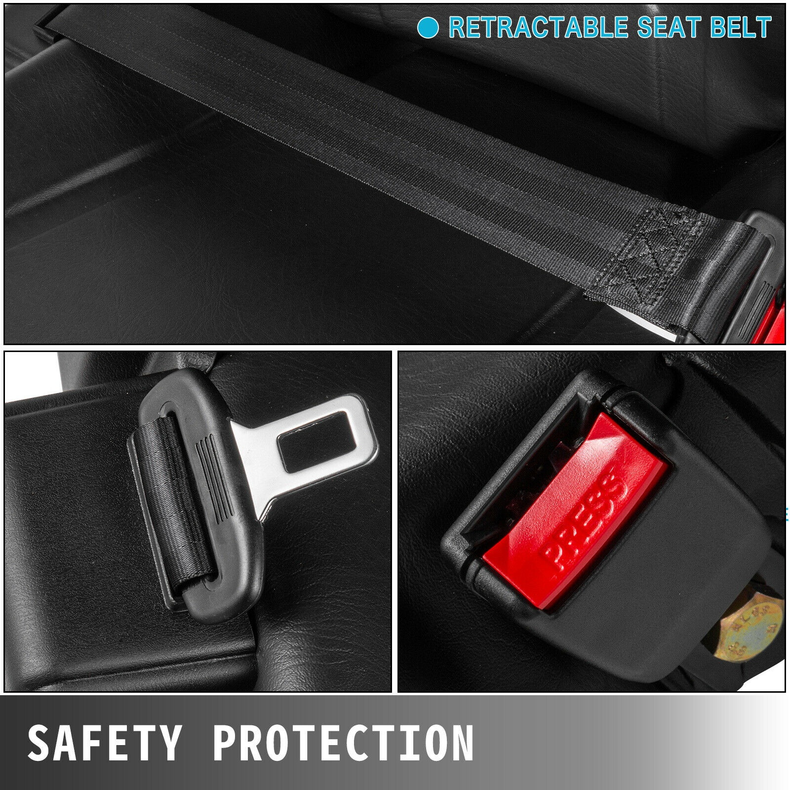 Toyota Nissan Yale Forklift Seat Universal Replacement Tractor Seat Belt