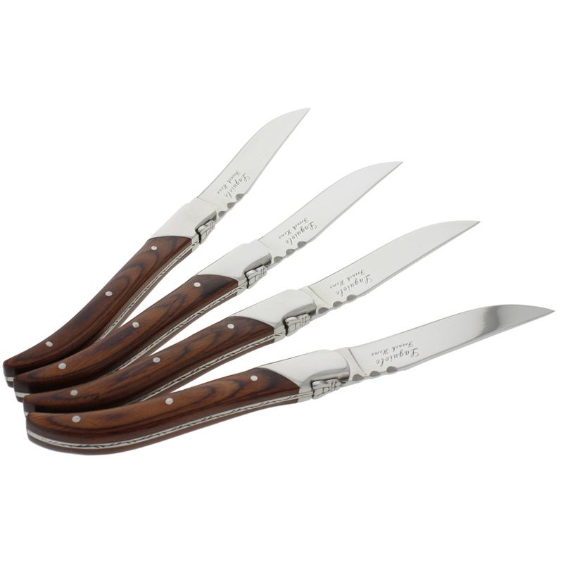 BergHOFF Rosewood 7 Pc Stainless Steel Cutlery Set with Block