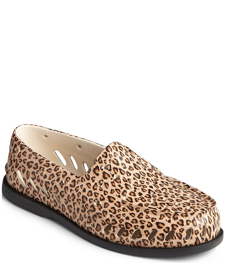 Sperry Women's Authentic Original Float Cheetah Print Boat Shoes