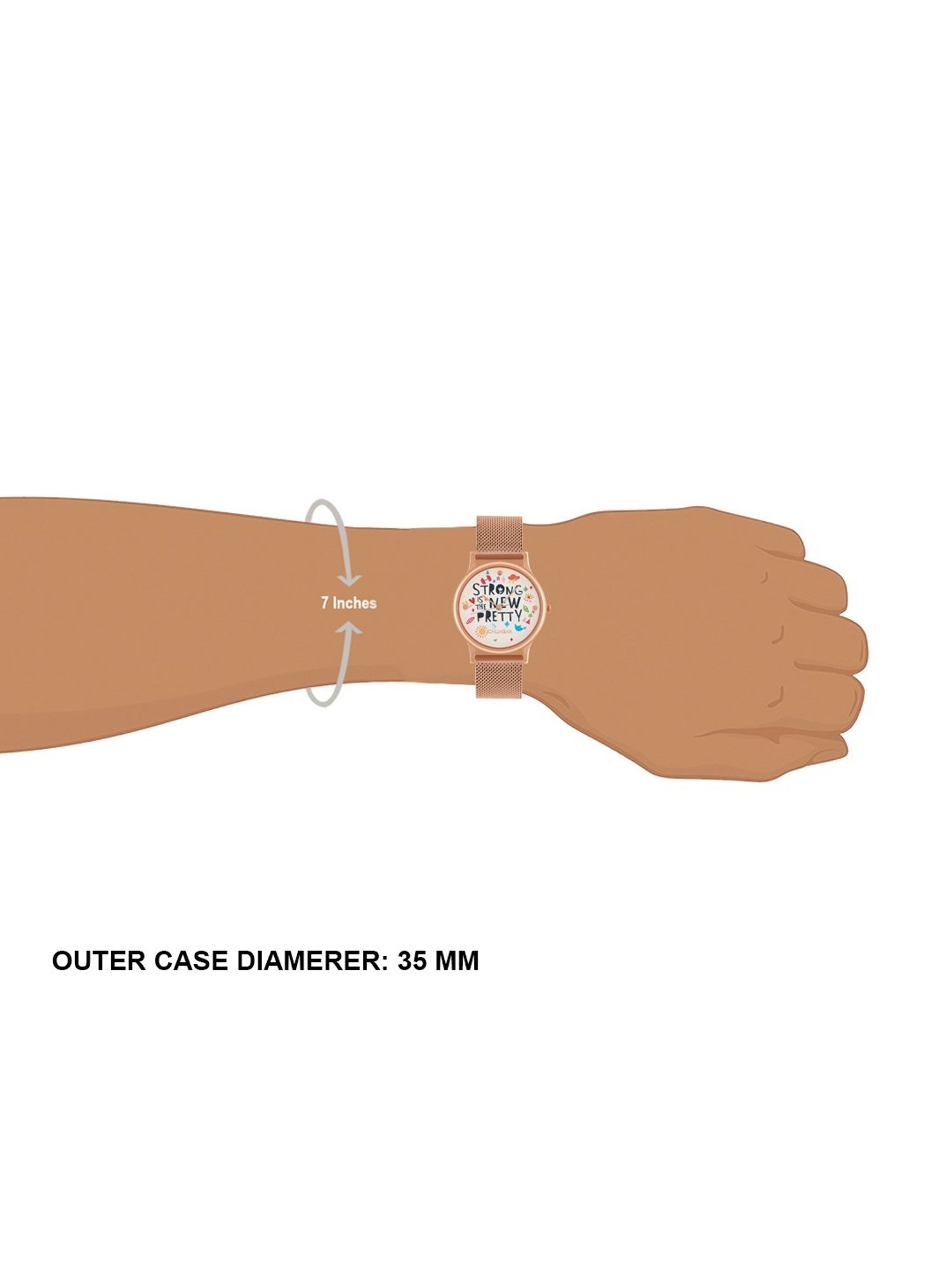 Chumbak 8907605117367 Analog Watch for Women