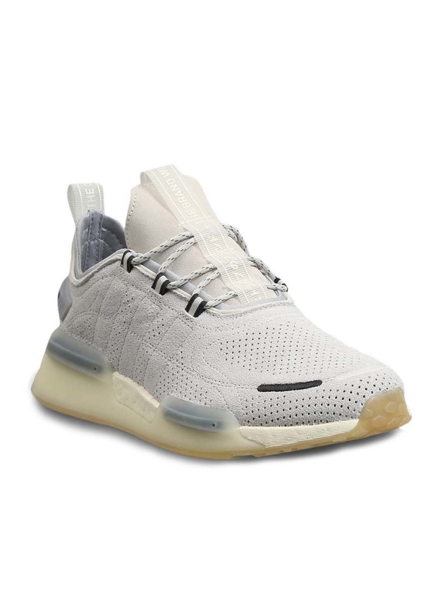 Adidas Originals Men's NMD_R1 V3 Off White Casual Sneakers