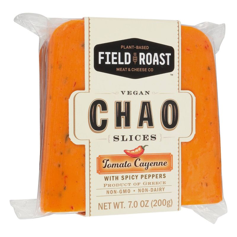 Original Field Roast Vegan Chao Slices Tomato Cayenne - 7oz