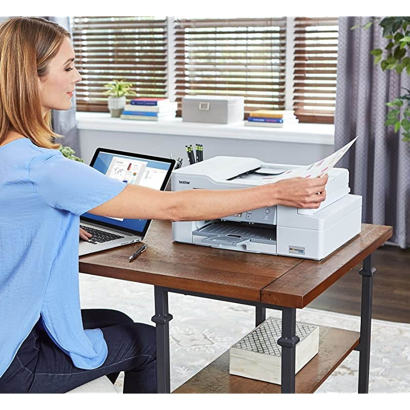 INKvestmentTank Inkjet Printer MFCJ995DW XL Extended Print Color AllinOne Printer Mobile Printing Duplex Printing Upto 2Years InkinBox