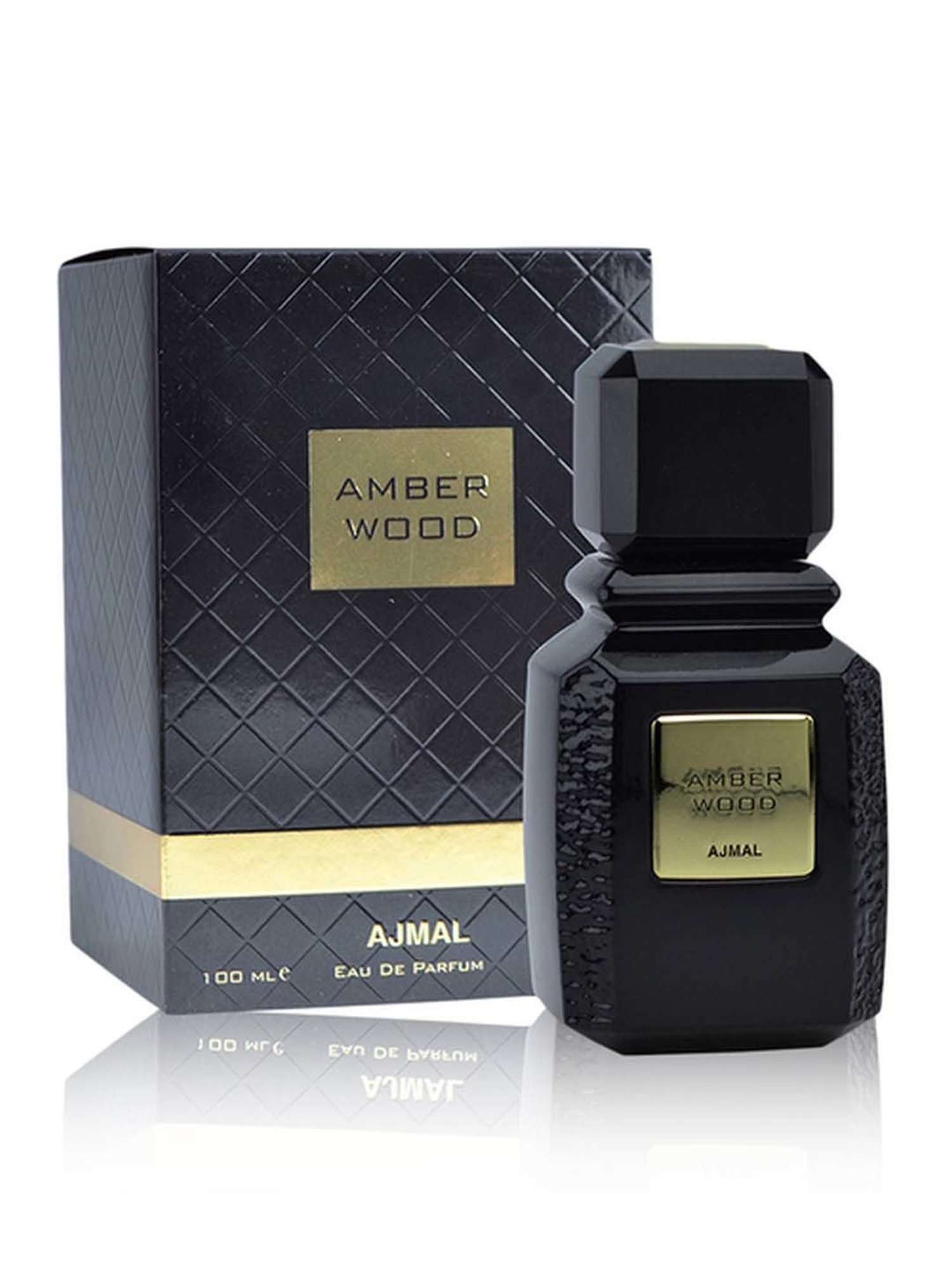 Ajmal Amber Wood Eau de Parfum for Unisex - 100 ml