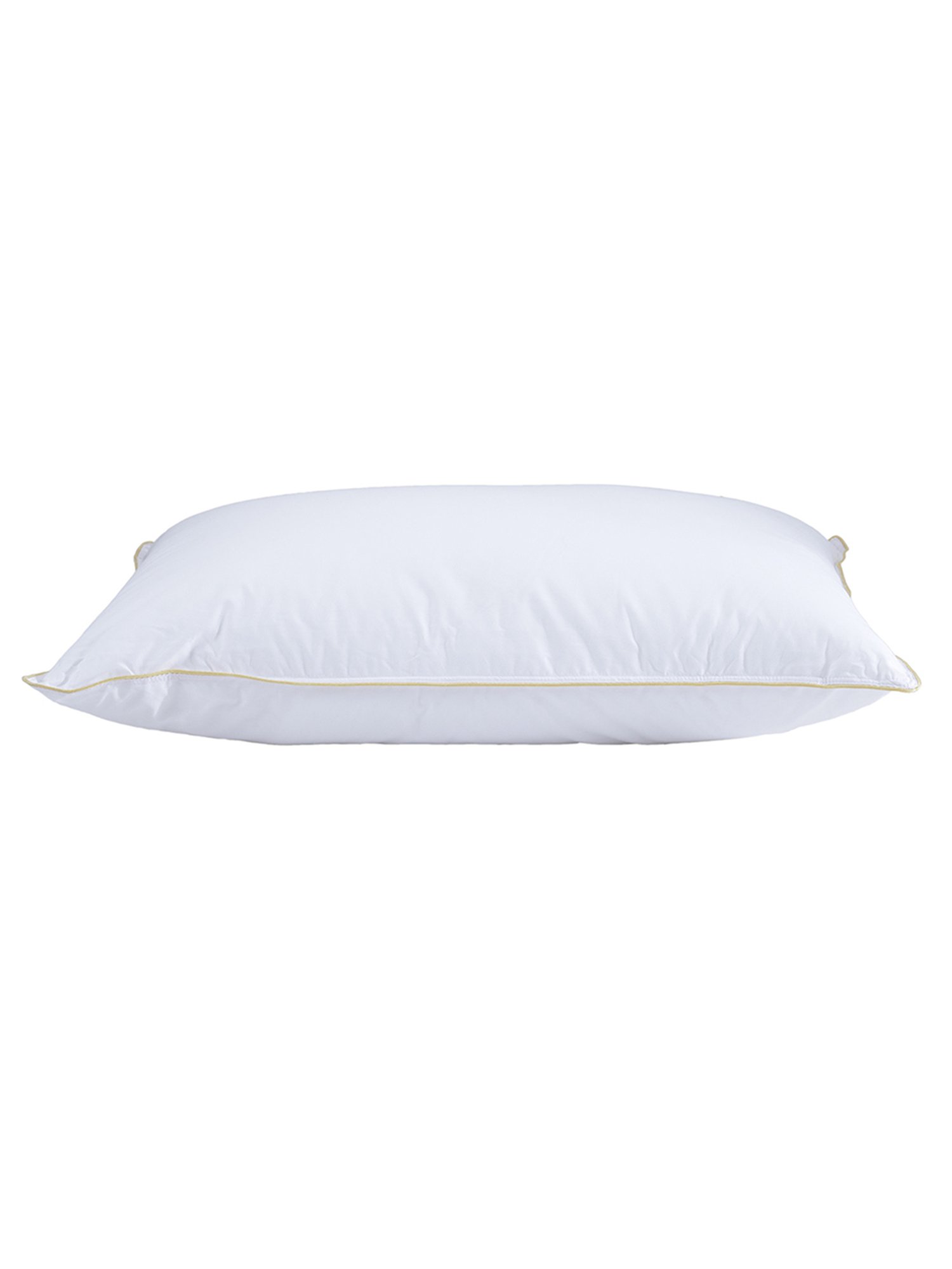 Maspar Essentials Clemmy Solid White Cotton Pillow