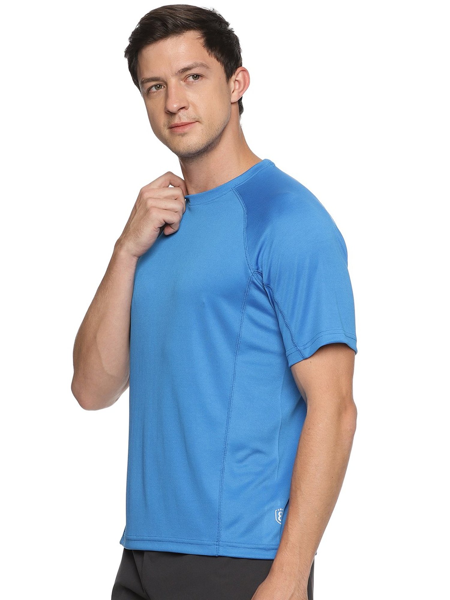 DOMIN8 Men Breathable Raglan Sleeves Training T-Shirt