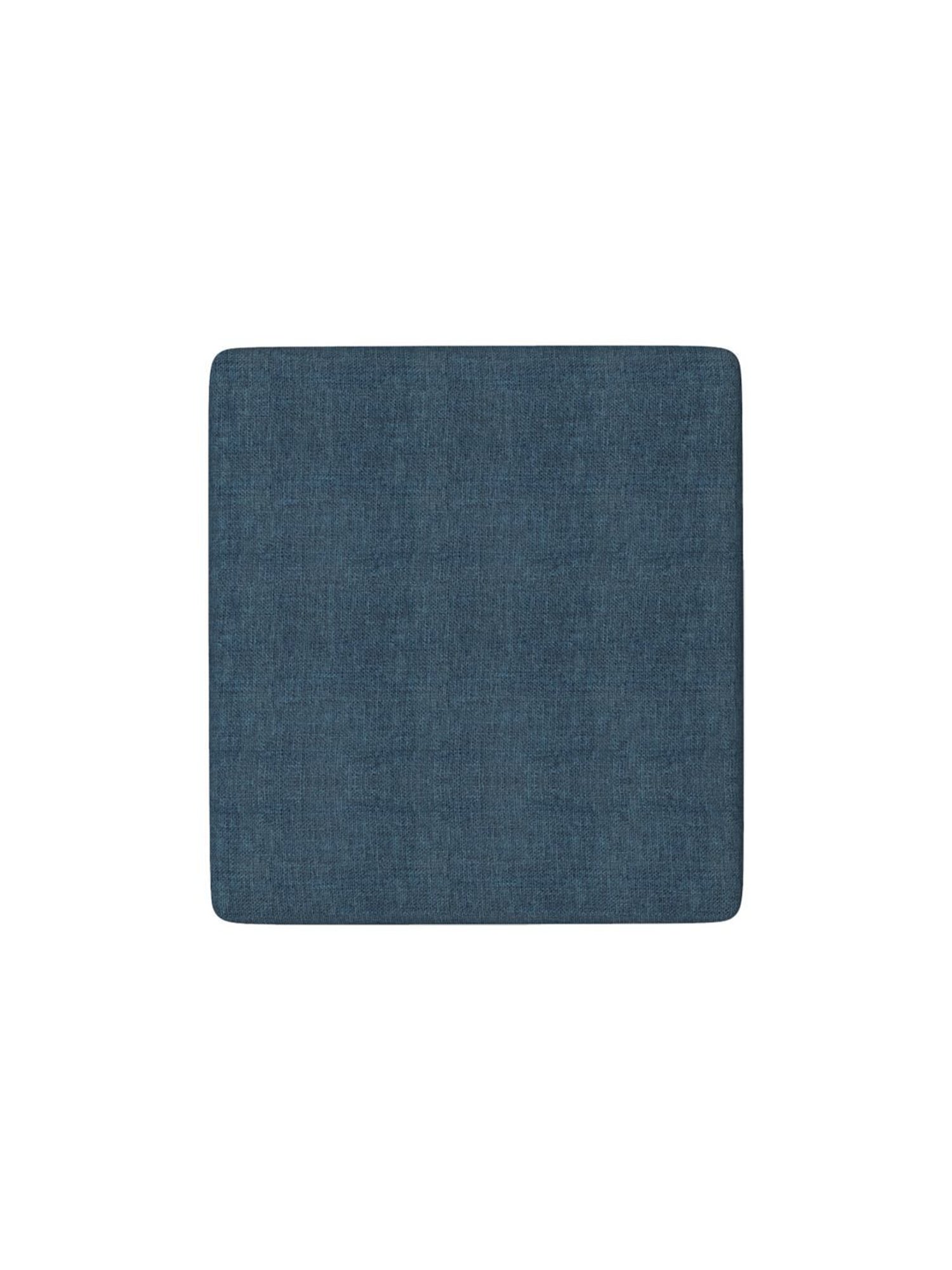 Chumbak Sailor Blue Mango Wood Modern Trunk Storage Ottoman