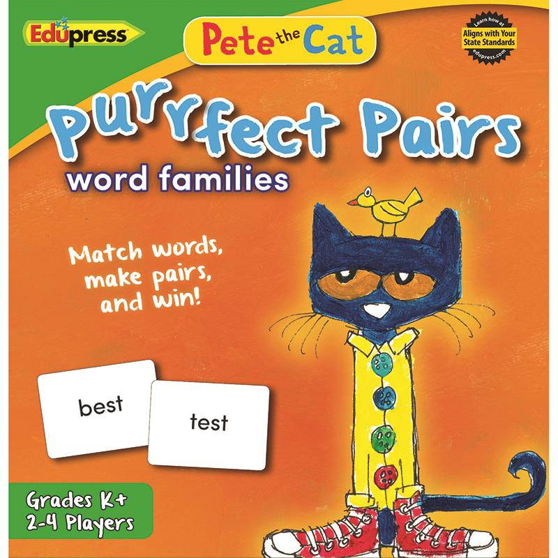 Pete The Cat Purrfect Pairs Word