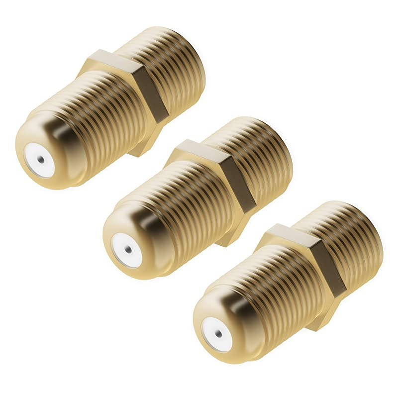 Coaxial Cable 100 Feet White RG6 FPin Triple Shielded UL CL2 inWall Rated RG6 Digital AudioVideo Includes Connectors and Cable Clips