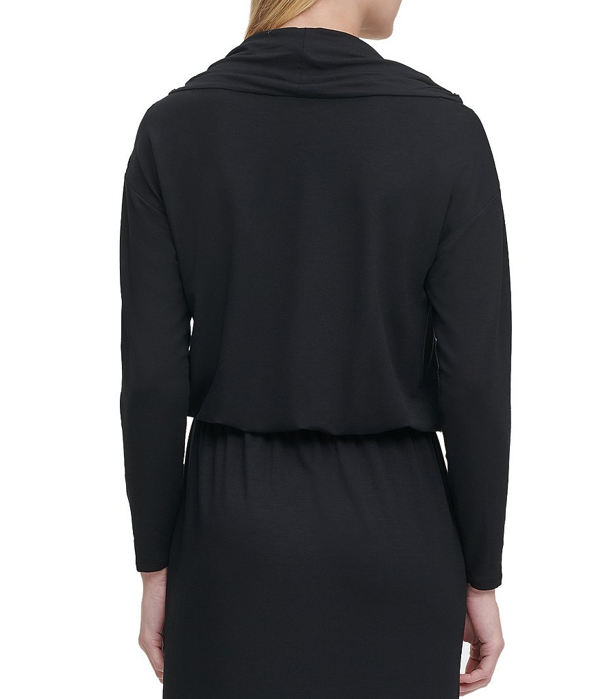 Anne Klein Sport Carlita Jewel Neck Sleeveless Midi Shift Tank Dress