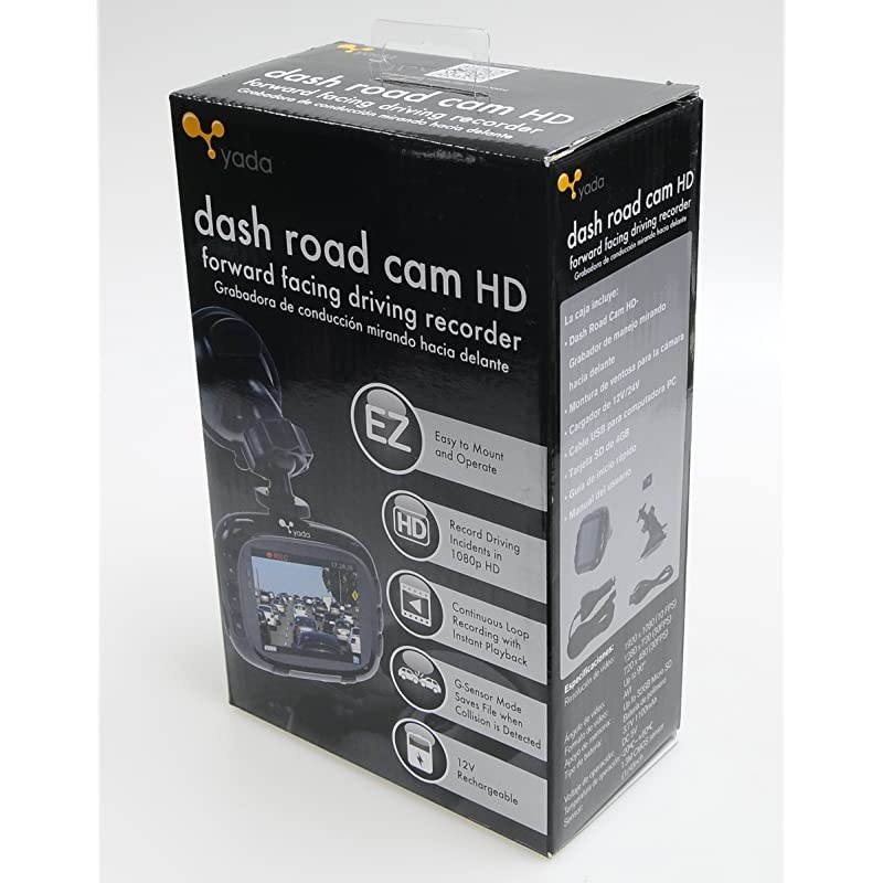 BT54329M-2 Matte Black 2.4" Dash Road HD Camera