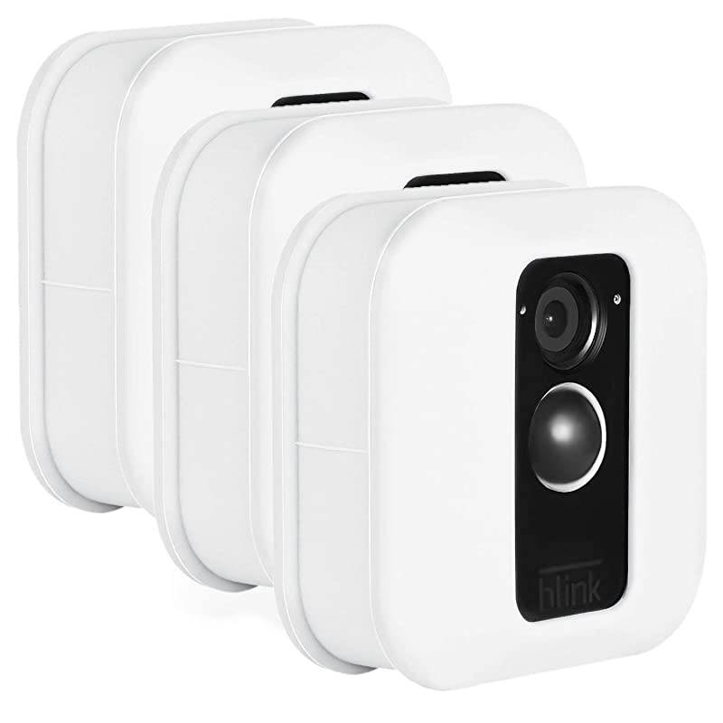 Blink XT Outdoor Camera Silicone Skin - Colorful Silicone Skin to Help Camouflage and Accessorize Your Home Security Camera - by  (3 Pack, White)