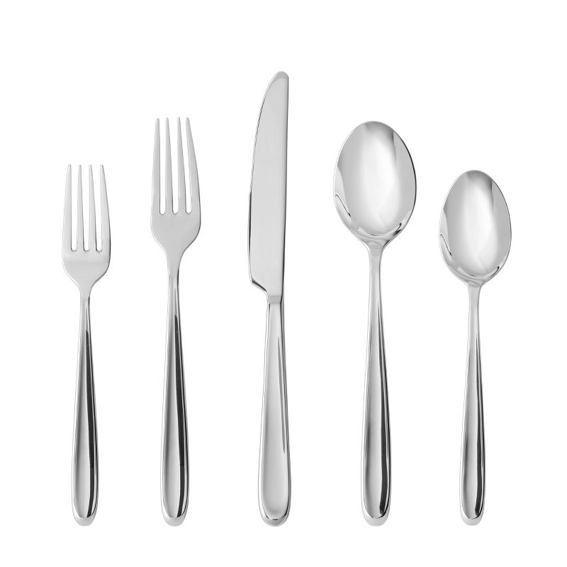 41pc Stainless Steel Zehira Frost Silverware Set - Cambridge Silversmiths