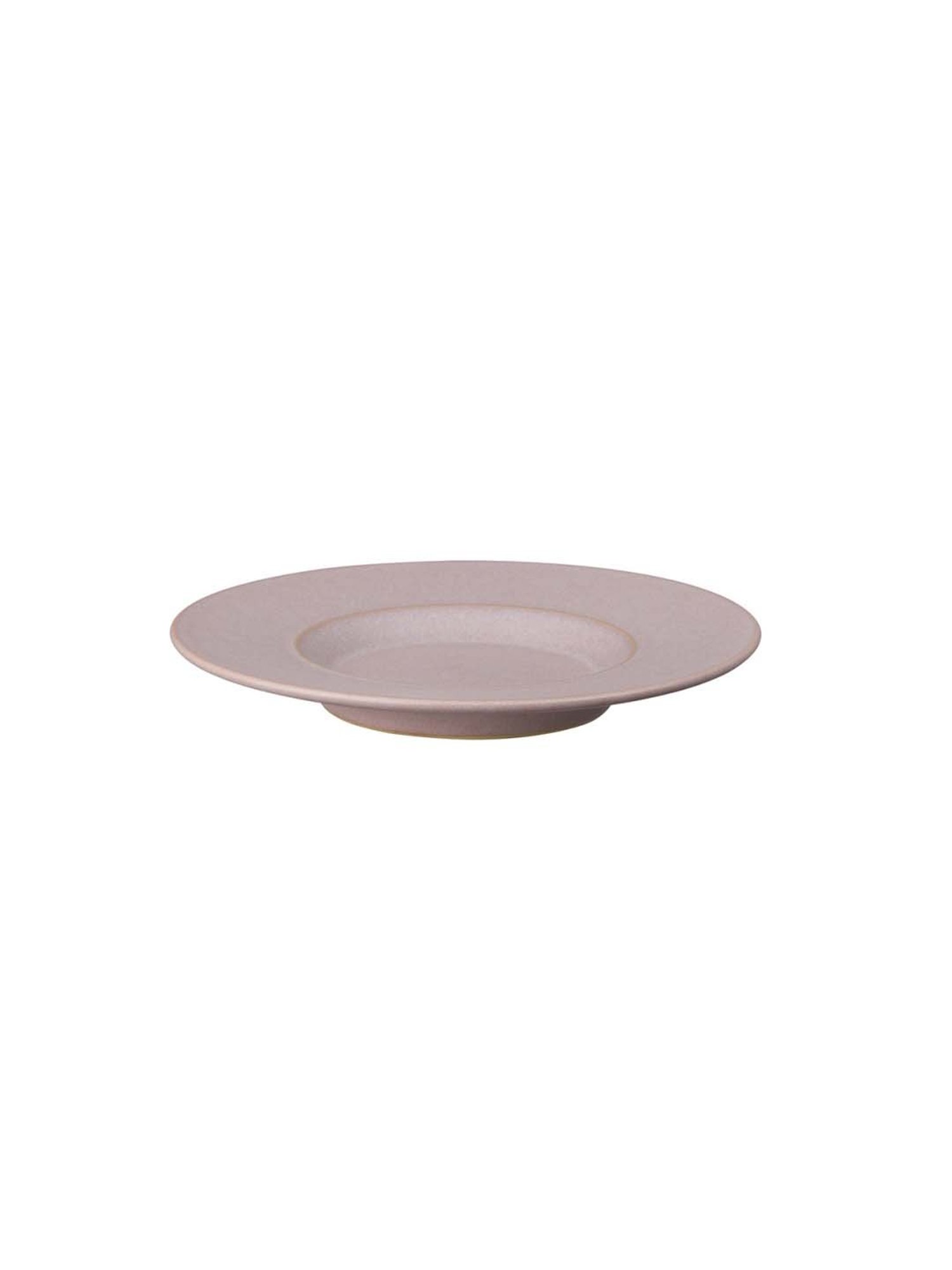DENBY Impression Pink Stoneware Saucer - Set of 1