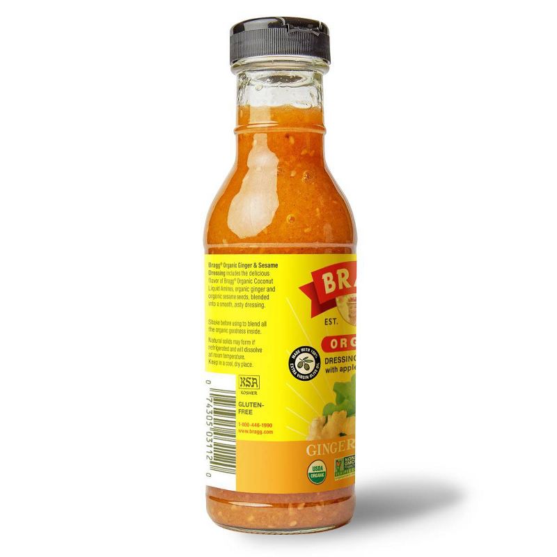 Bragg Ginger & Sesame Salad Dressing - 12fl oz