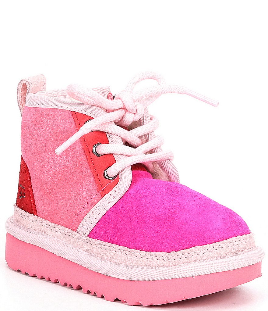 UGG&reg; Kids' Neumel Mashup Suede Boots (Infant)