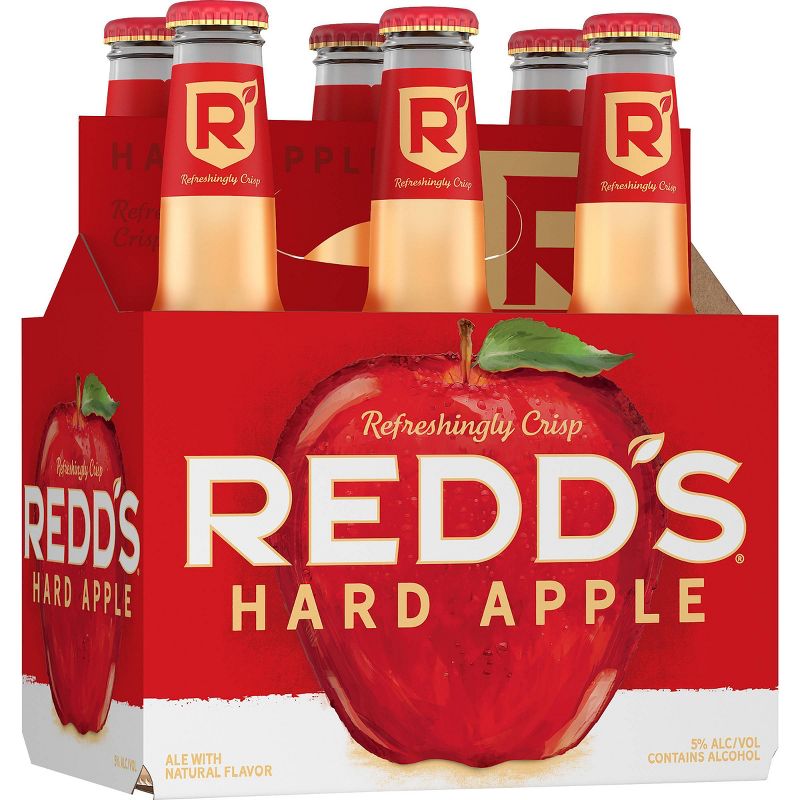 Redd's Hard Apple Ale Beer - 6pk/12 fl oz Bottles