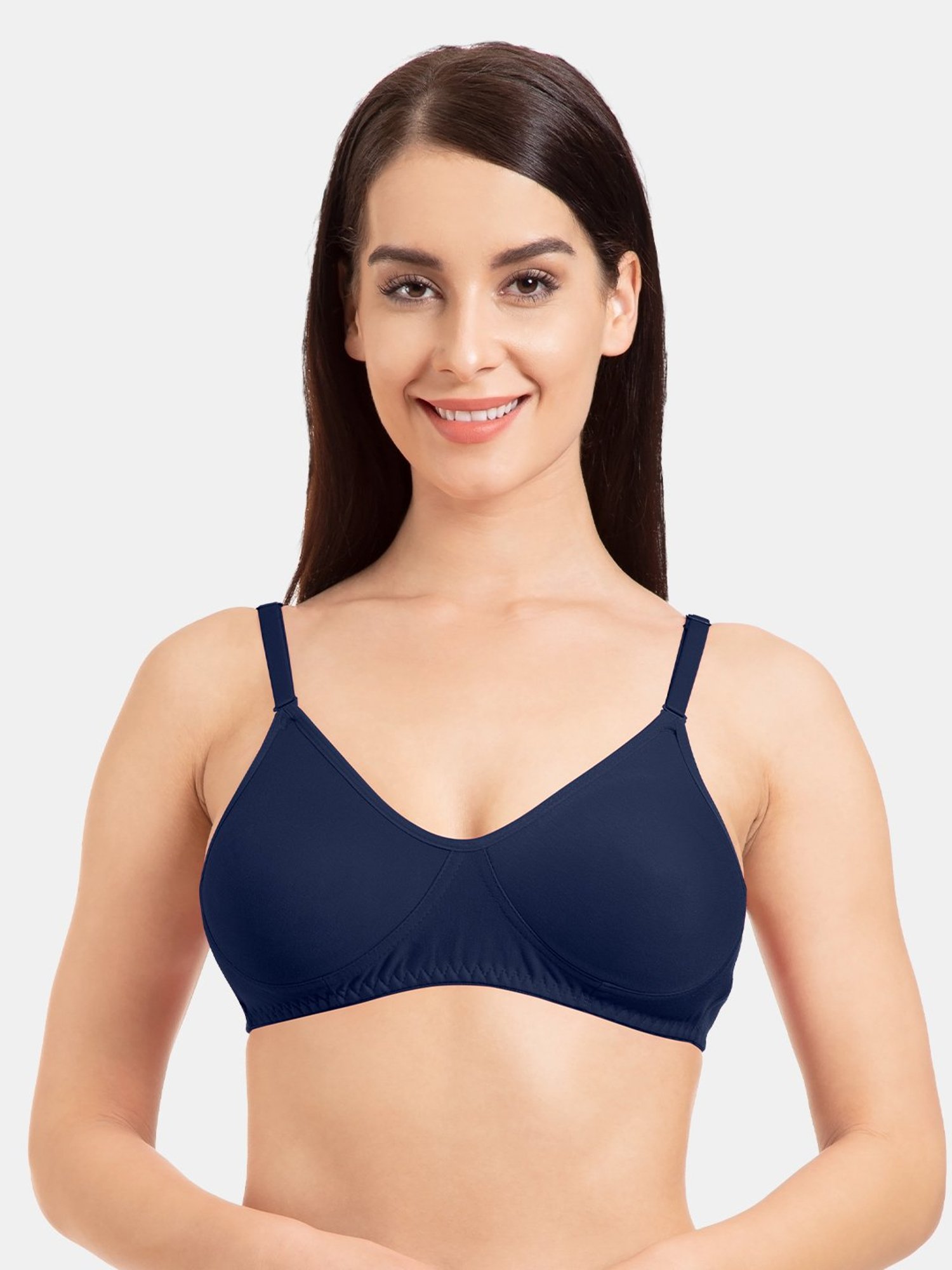 Tweens Navy Non Wired Non Padded T-Shirt Bra