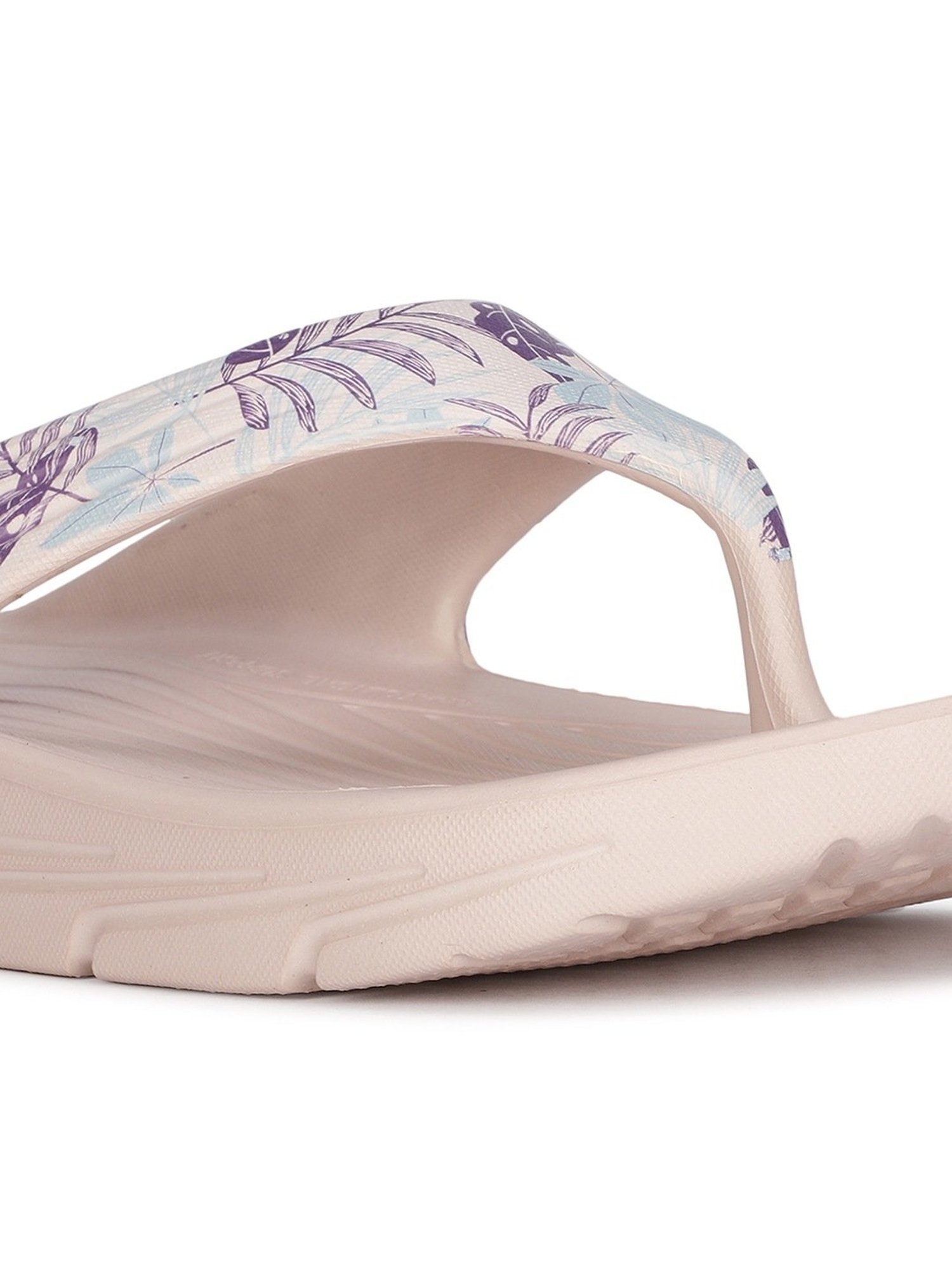 Floatz by Bata Women's PRINT Pink Flip Flops