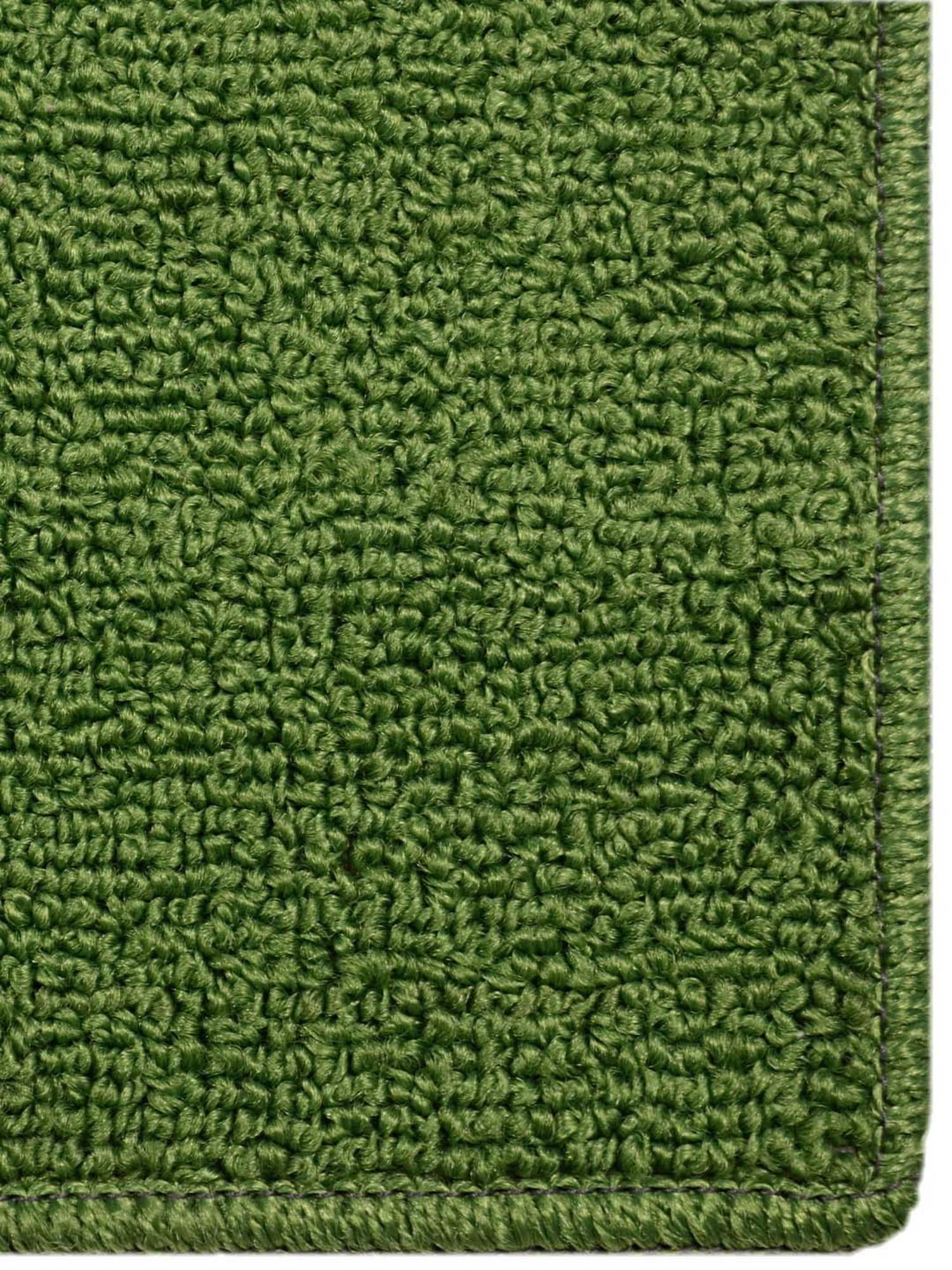 Saral Home Modern Green Polypropylene Carpet - Set of 1