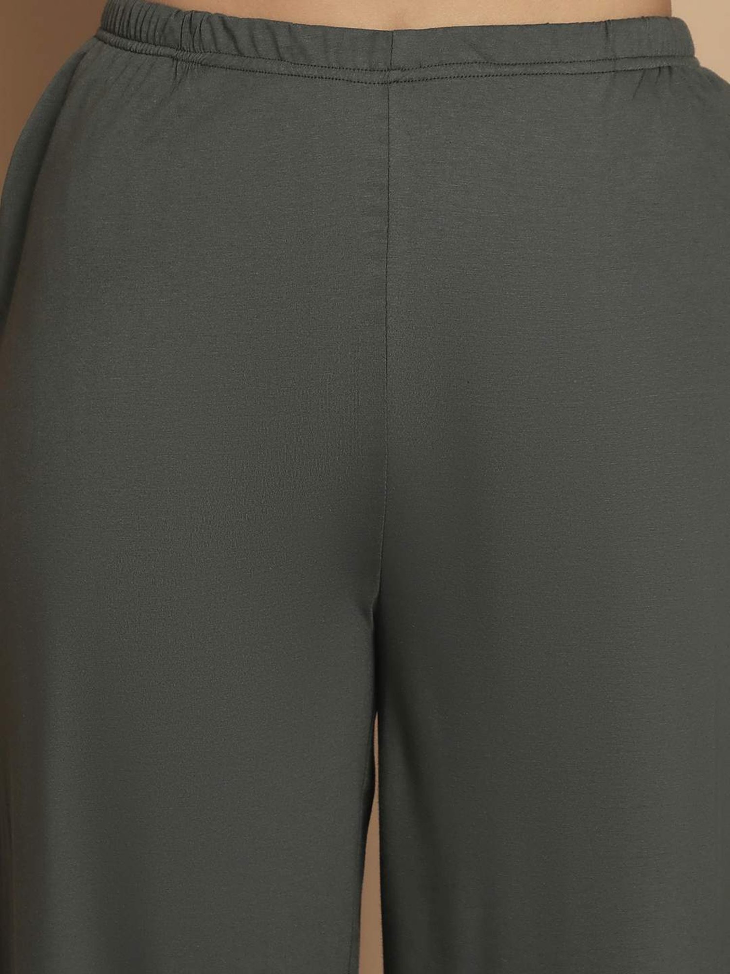 Kanvin Green Cotton Printed Shirt Pyjamas Set