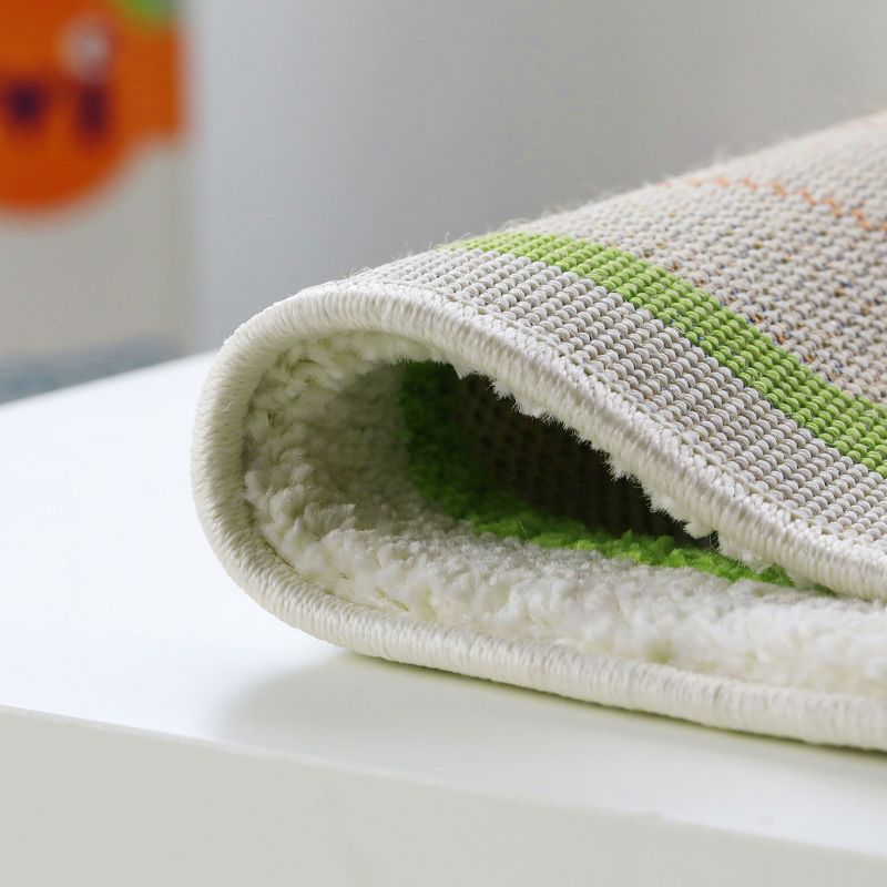 IVI World 3D Play Carpet 59 x 39-inch Educational Green Traffic Soft Floor Rug Mat for Bedroom, Kids Den, or Playroom, Medium