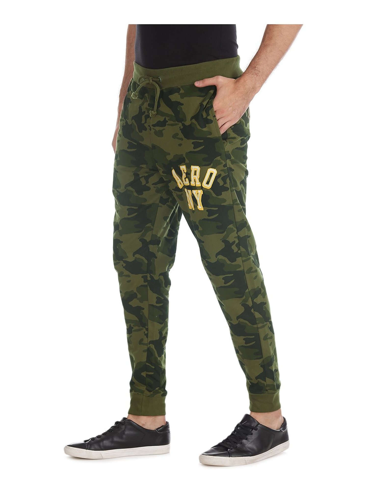 Aeropostale Green Camo Print Joggers