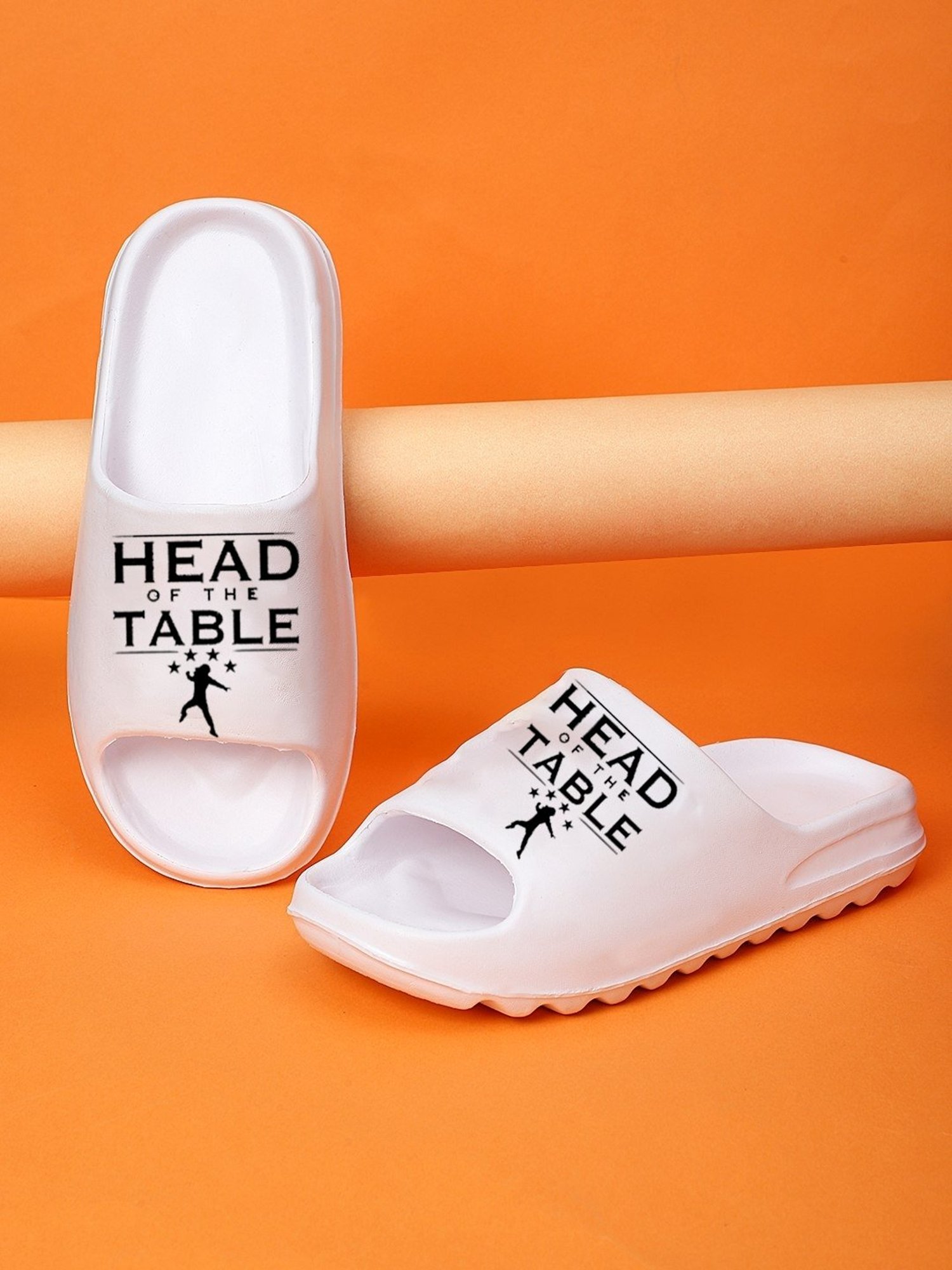 Pampy Angel Men's White Slides