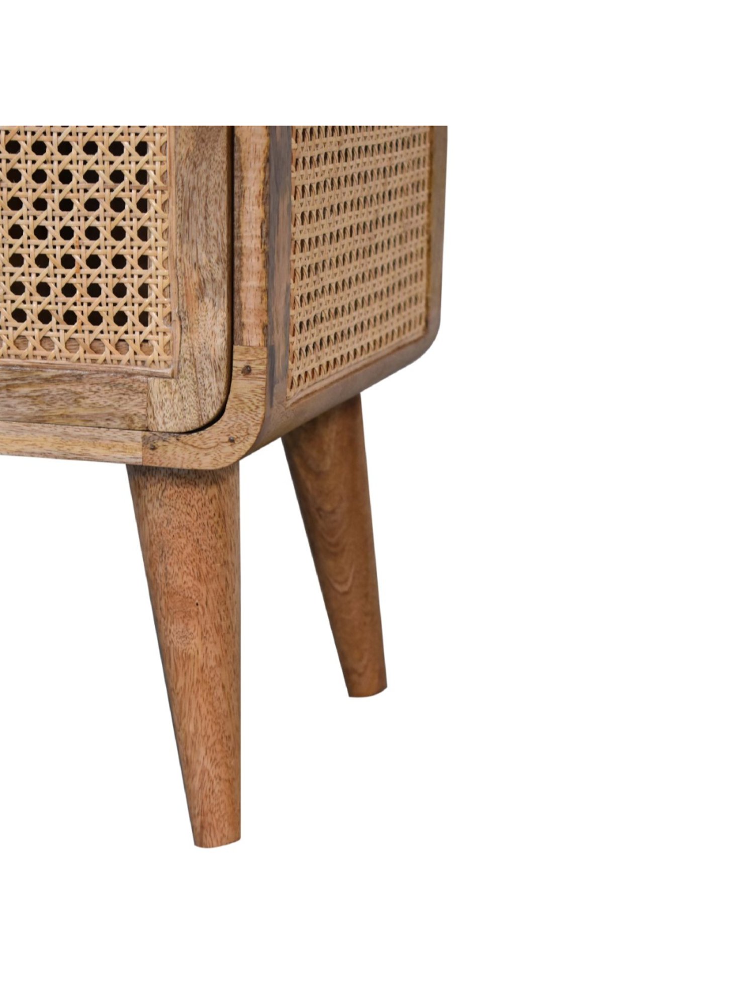 Sleepyhead Ally Teak Brown Sheesham Wood Bedside Table