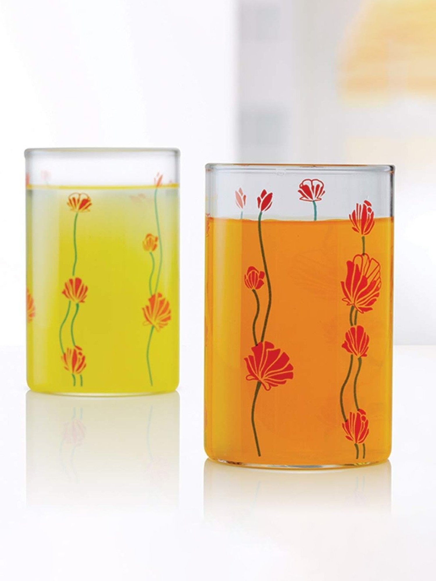 Borosil Transparent Glass Everyday Glasses - Set of 6 (295ml)