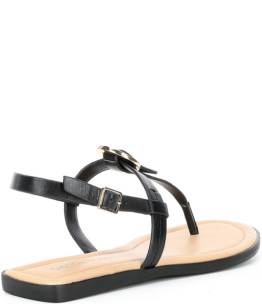 Gibson & Latimer Braelyn Ornament Leather Sandals