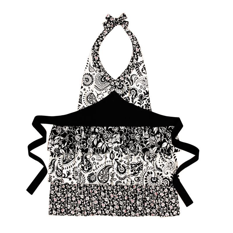 C&F Home Borrego Black Apron