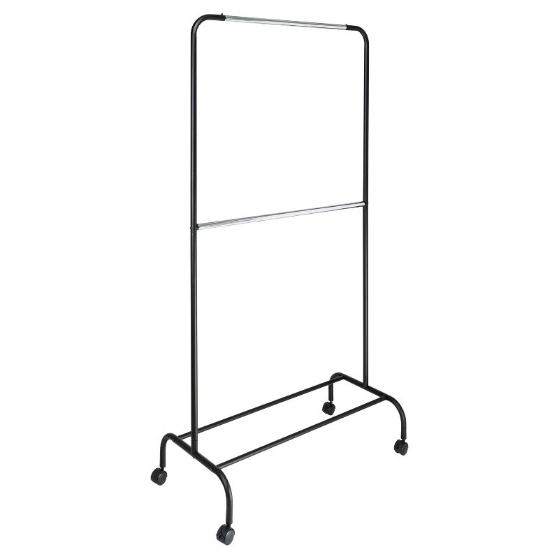 2 Tier Garment Rack Black/Silver - Room Essentials™