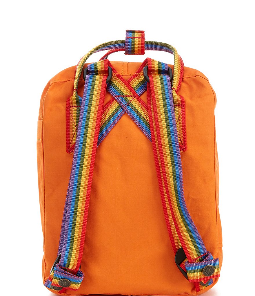 Fjallraven Mini Kanken Rainbow Handle Mini Backpack