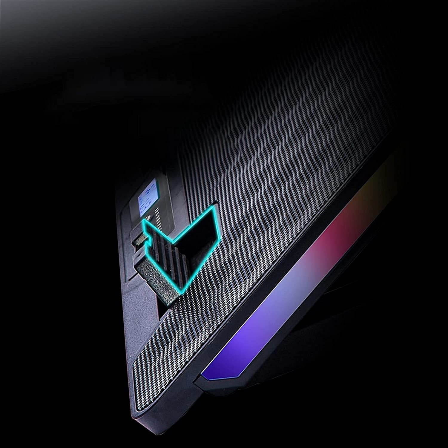 Computer Cooler USB Cooling Fan Laptop Notebook Cinema Cooler USB External Heat Sink Computer Bracket High Speed Mute Cool Pad (Color : NO.3)