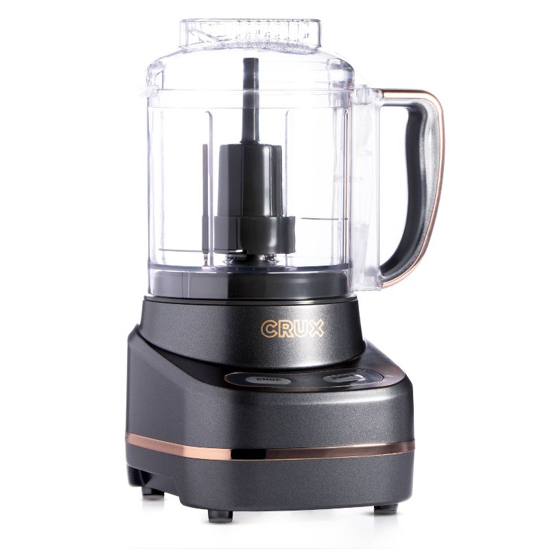 KitchenAid 2 Speed Pulsing Meal Prep Compact Mini Food Processor Chopper with 3.5 Cup Working Bowl, Contour Silver (Certified Refurbished)