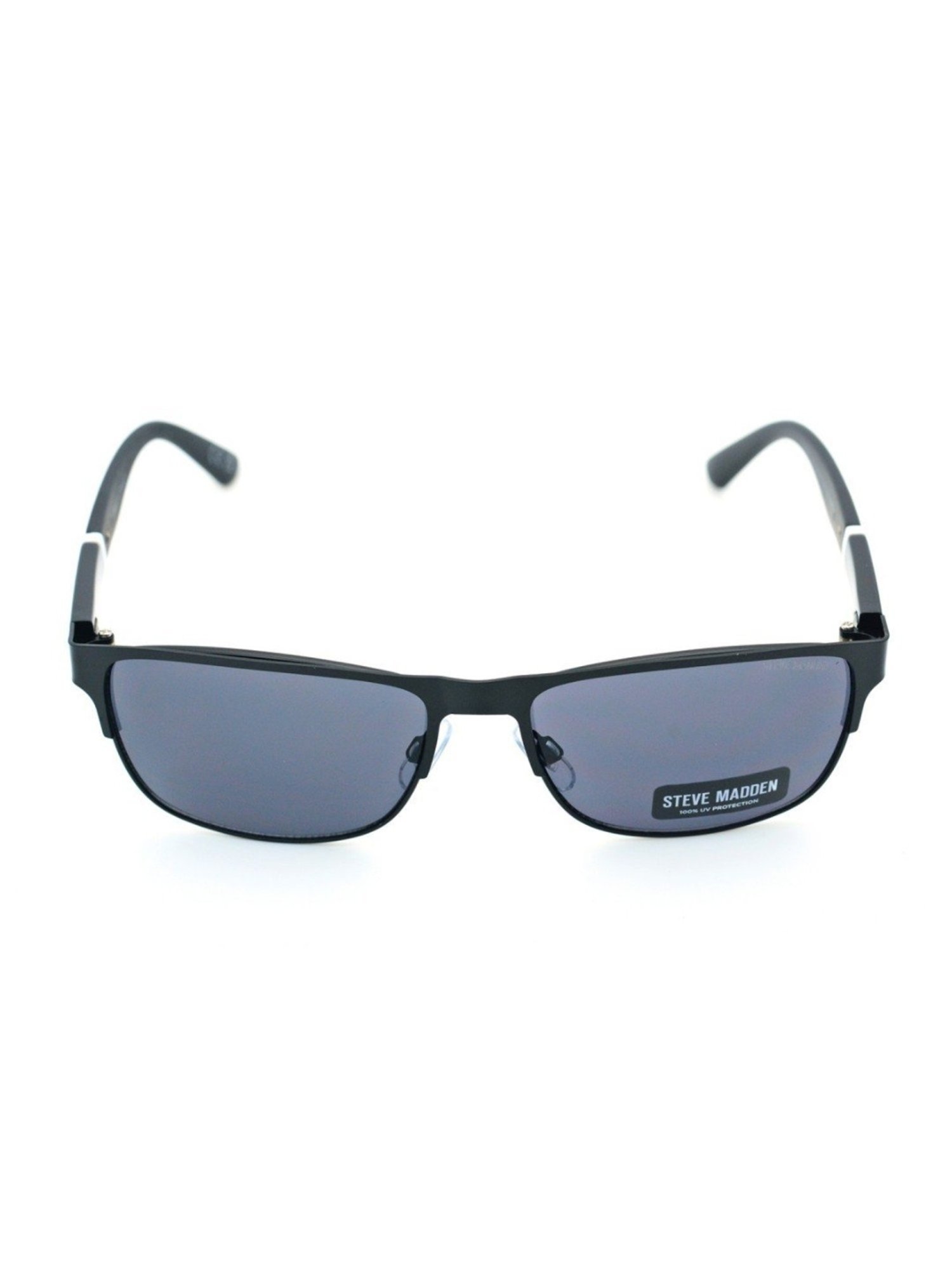 STEVE MADDEN Grey Square UV Protection Sunglasses for Men