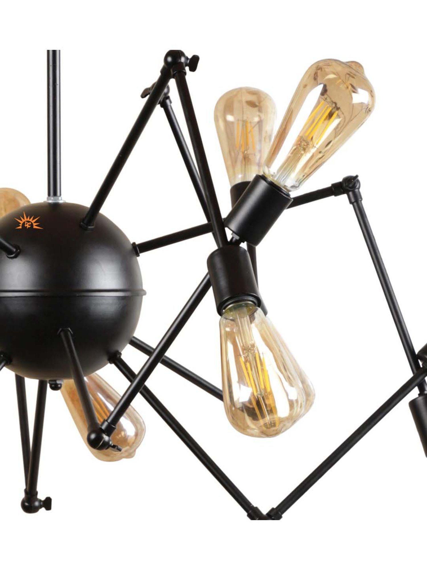 DecorativeRay Black Chandiler - Set of 1