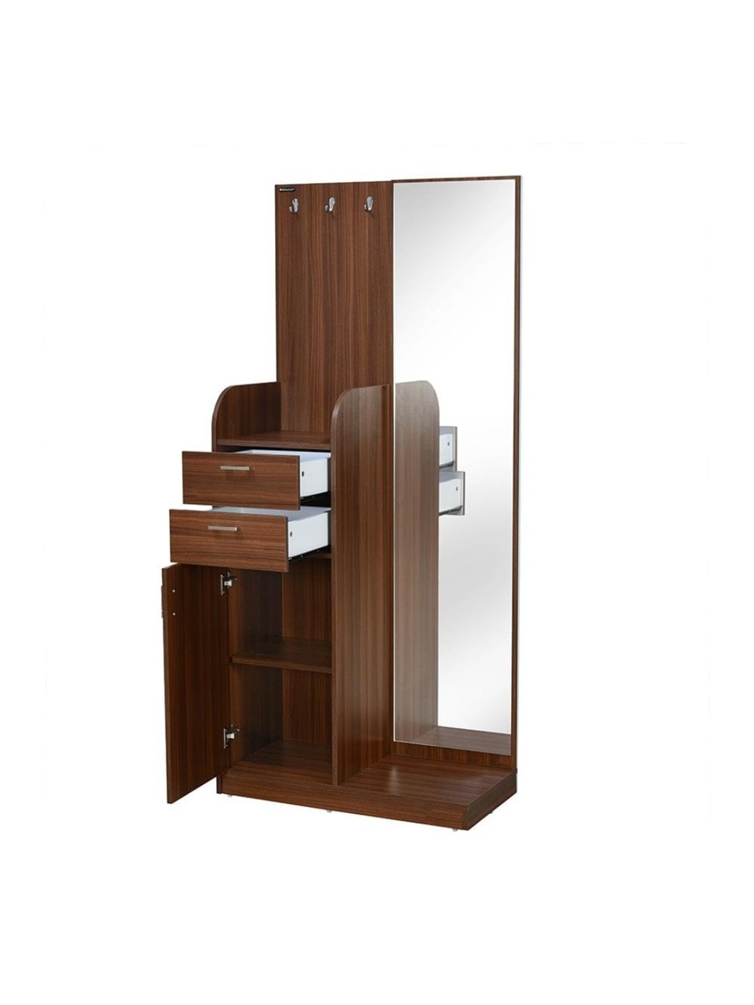 Godrej Interio Aero Valigny Oak Engineered Wood Standerd Dressing Table