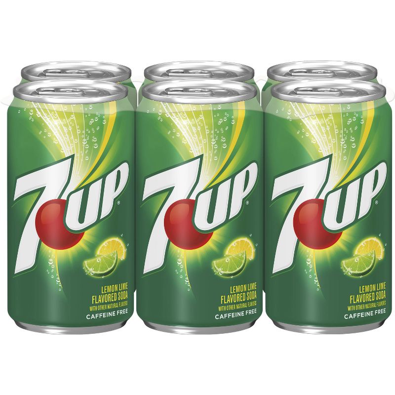 7UP Soda - 6pk/7.5 fl oz Cans