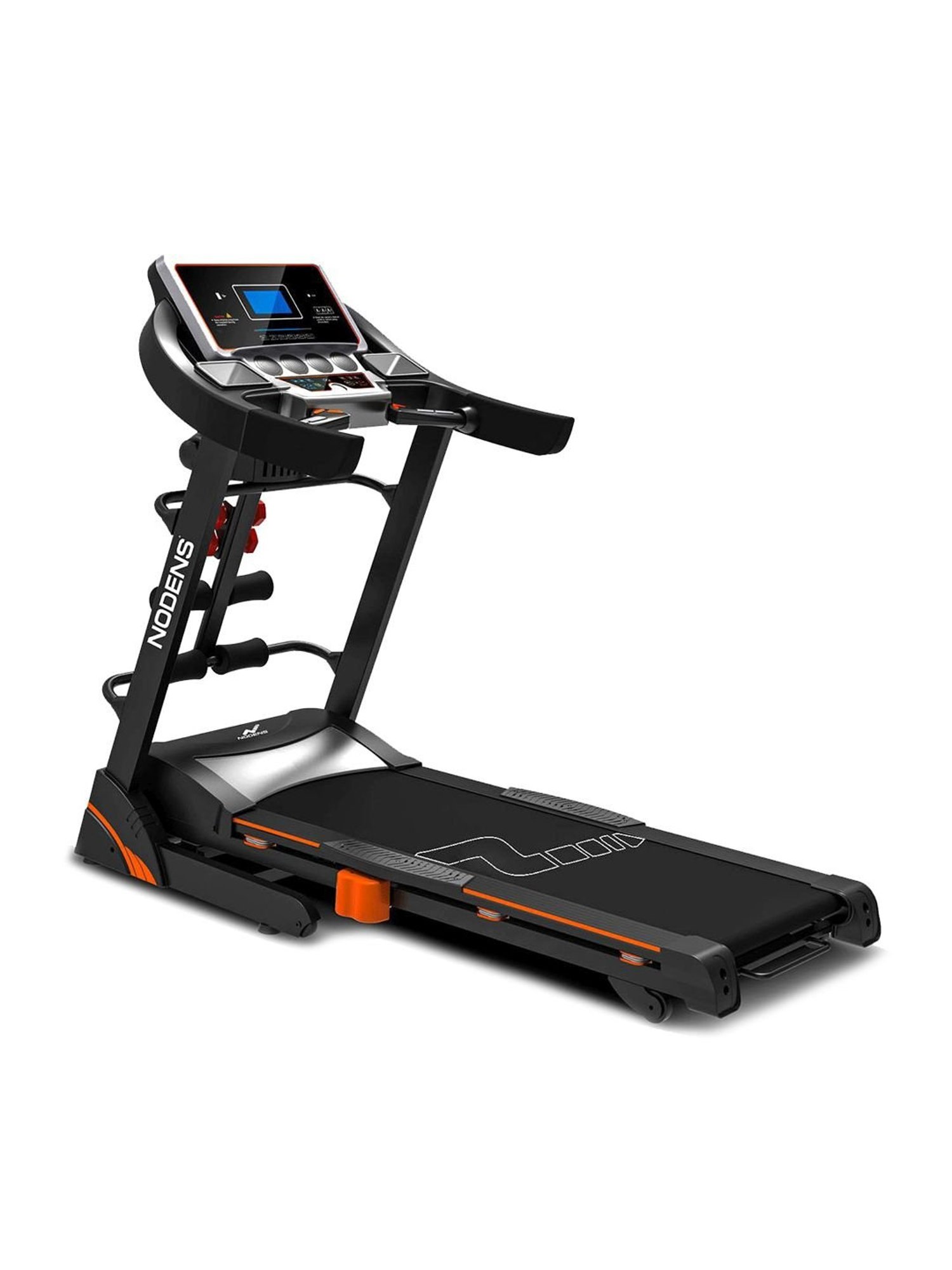 NODENS Fitness Black Motorised Treadmill (5.0 HP Peak)