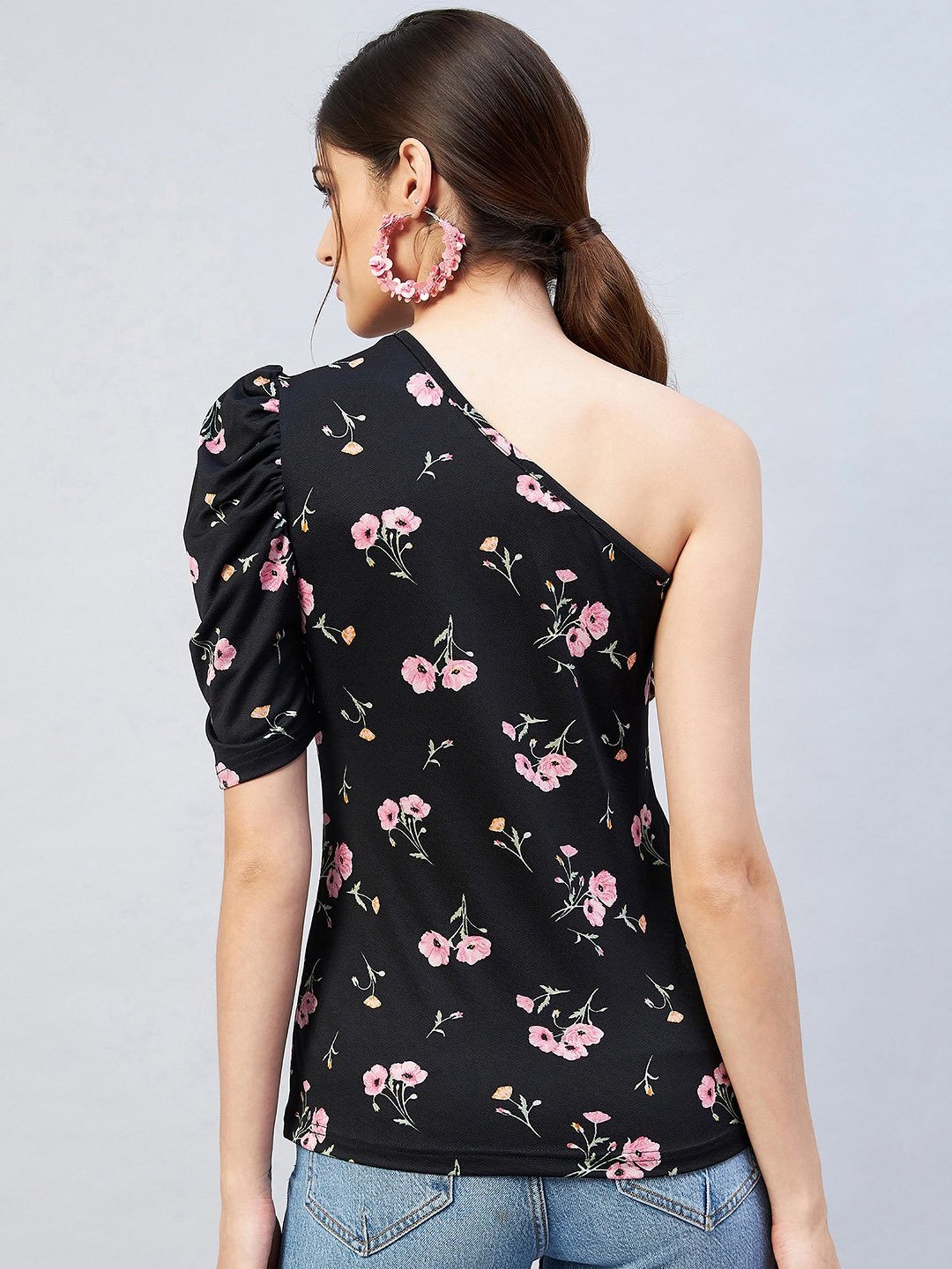 Fame Forever by Lifestyle White Cotton Printed T-Shirt