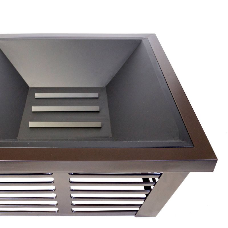 Pleasant Hearth Hudson Steel Fire Pit