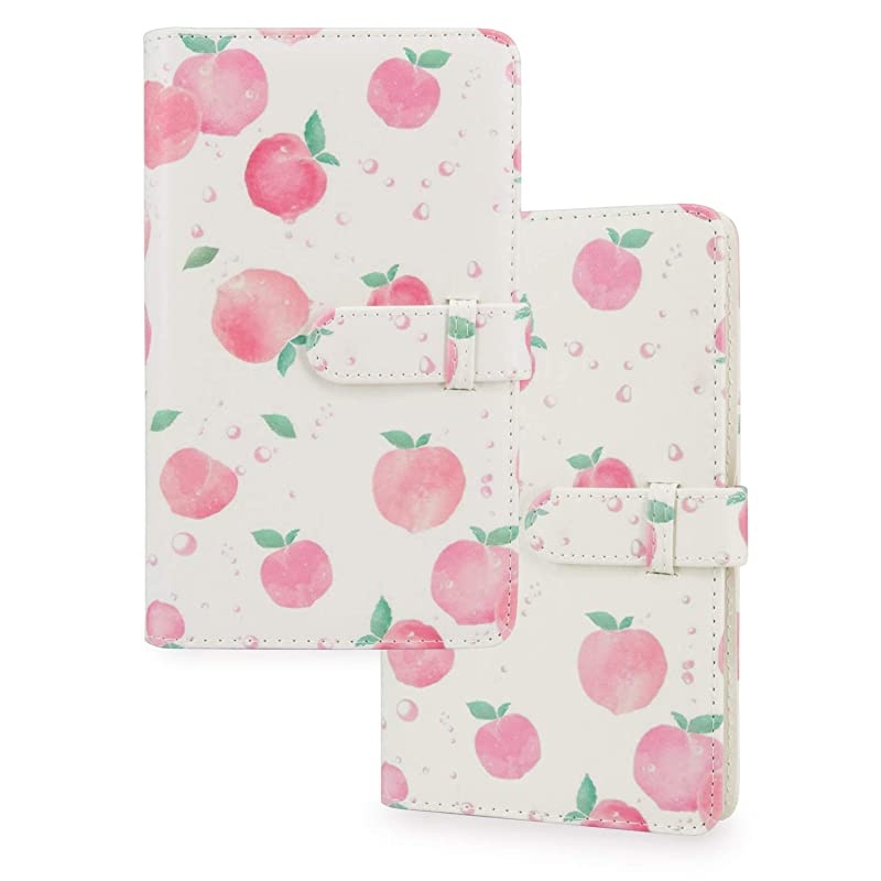 Mini Photo Album Compatible with Polaroid Fujifilm Mini 7s 8 8+ 9 25 26 50s 70 90 11 Film - (Flower)