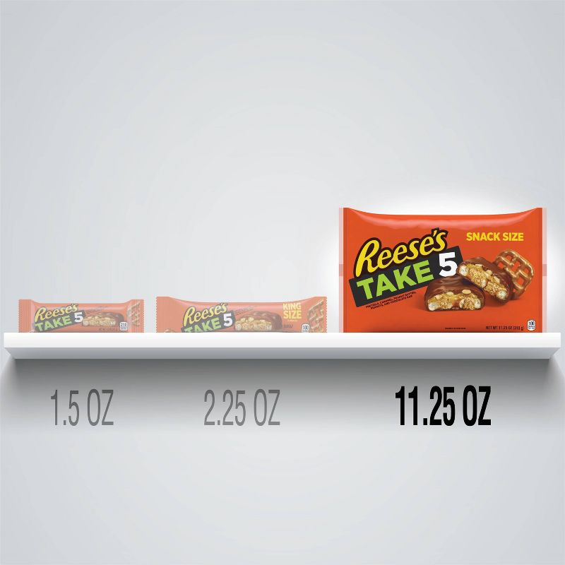 Take 5 Snack Size Candy Bars - 11.25oz