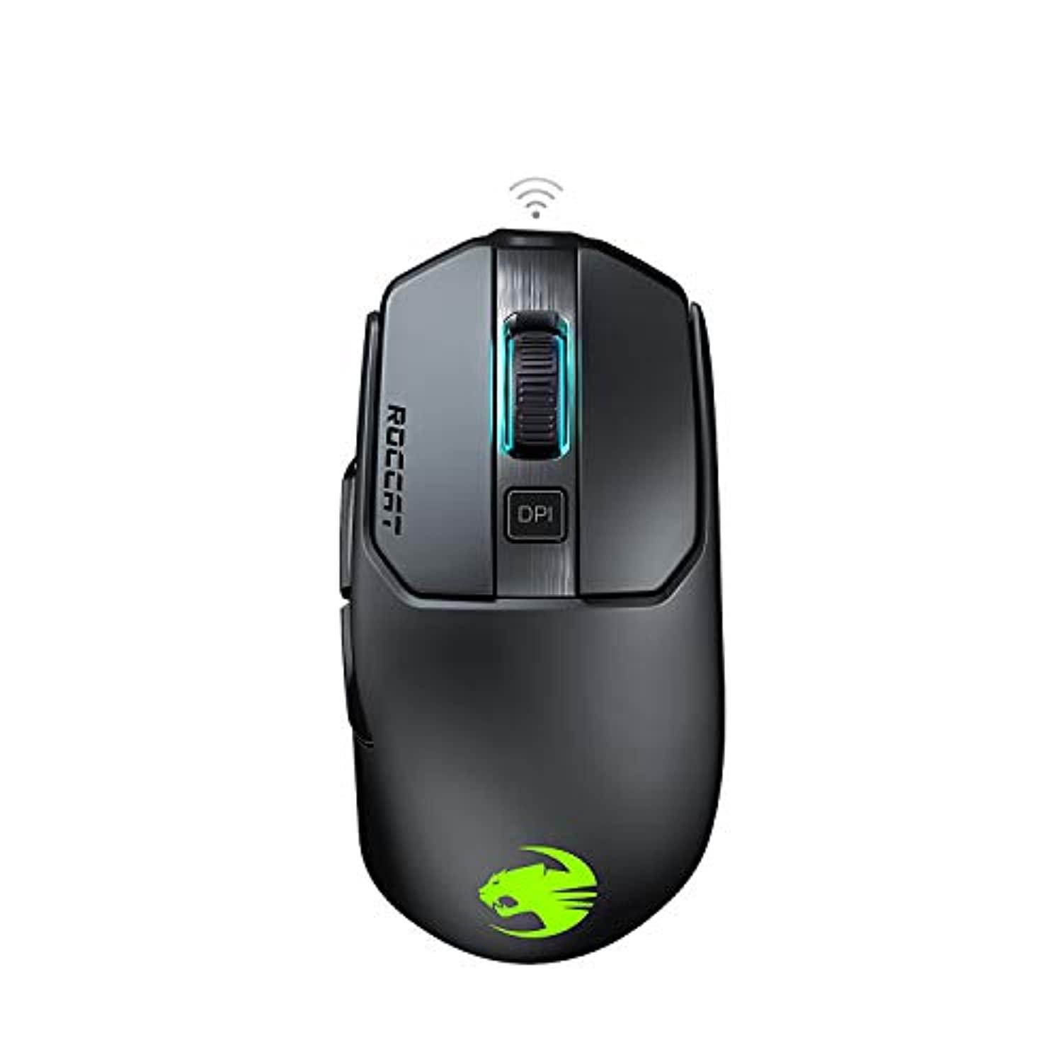 roccat kain 200 aimo rgb gaming mouse - black