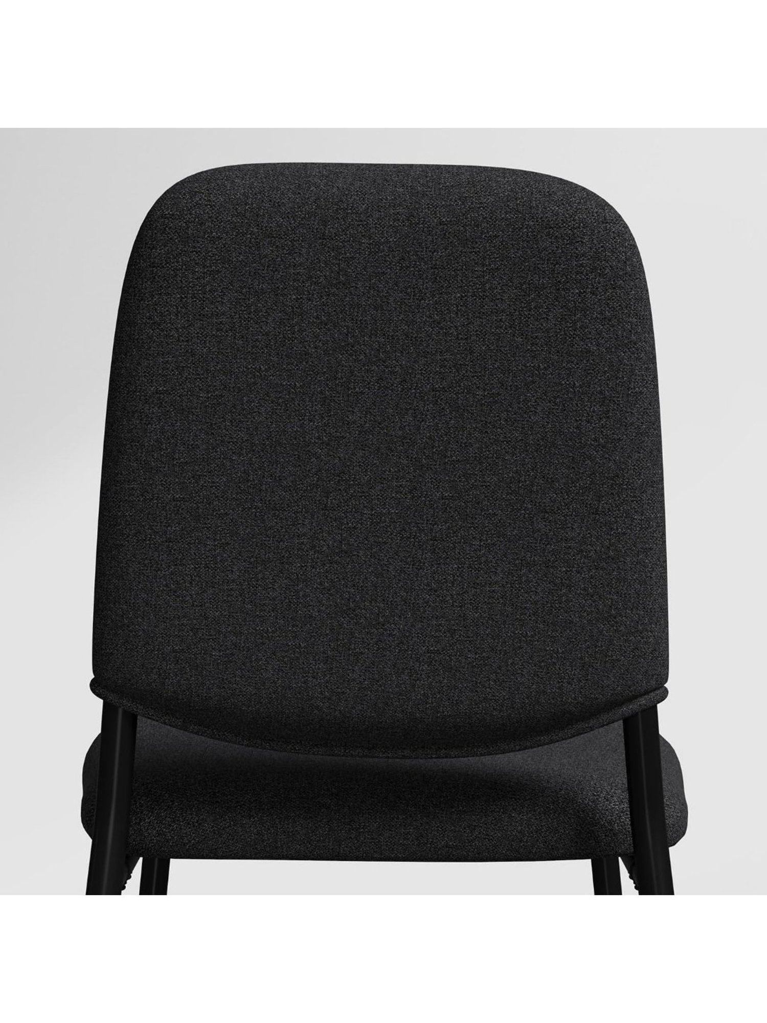 Godrej Interio Kalyx Brown Fabric & Metal Dining Chair - Set of 2