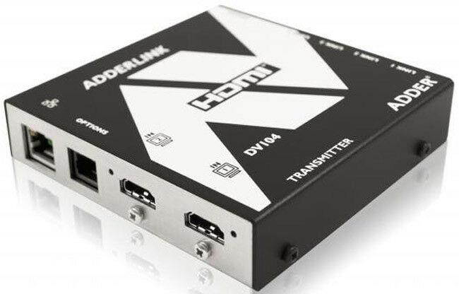 Adder ALDV104T-US AdderLink Digital AV HDMI 1 to 4 Extender/Splitter